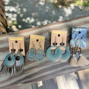 Boho Earrings Lot